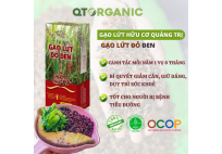 Gạo lứt đỏ đen hữu cơ QTOrganic 